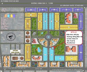 Biệt thự đơn lập Hud Mê Linh