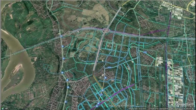Hệ thống hạ tầng giao thông Mê Linh