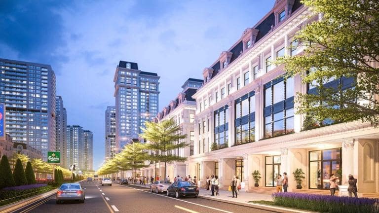 Khai thác thương mại Shophouse HUD Mê Linh Central