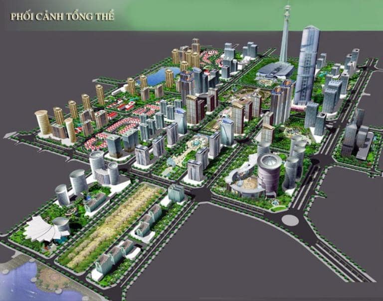 Phối Cảnh Tổng Thể Cienco 5 Mê Linh