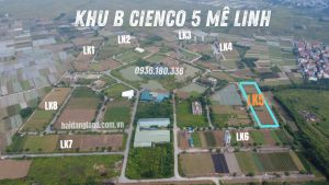 Liền kề 5 khu B Cienco 5 Mê Linh