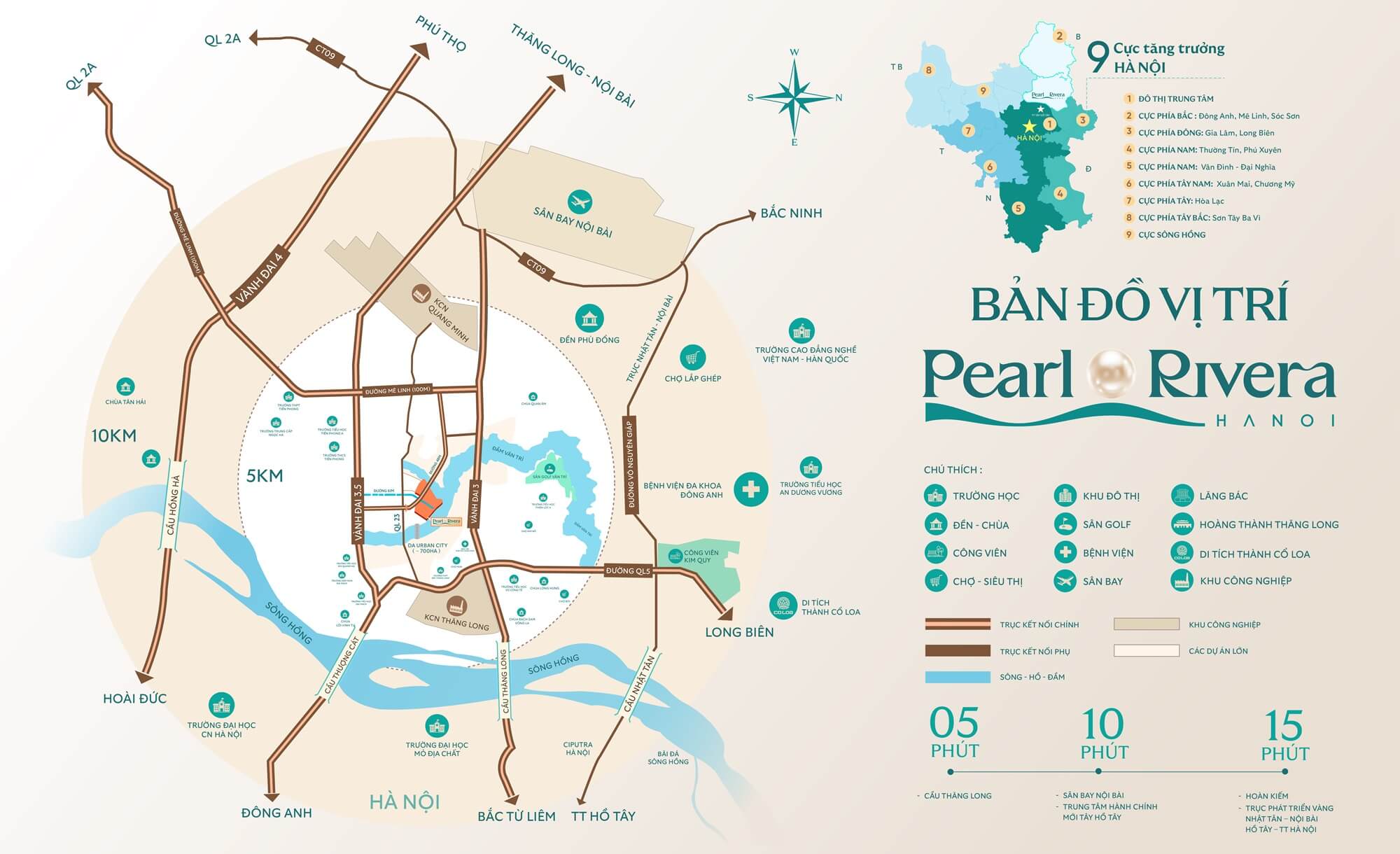 vi tri du an pearl rivera ha noi